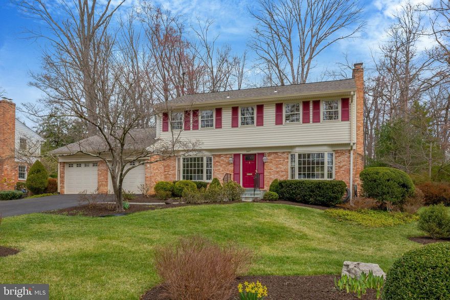 Handsome colonial in the heart of Mantua on a 0.66 acre lot. Wonderful curb appeal, this home has a  traditional floor plan, and has over 3,300 finished square feet.  4 bedrooms, 3.5 baths. Updated kitchen and baths.  The eat in kitchen is open to a large family room with a brick wood burning fireplace.  The family room and kitchen have a door directly to the garage-convenient for bringing in groceries and young children! Potential buyers are going to love the oversized 3-season room overlooking the beautiful gardens and back yard. There is also a large flagstone patio for outdoor entertaining.  Spacious living room with recent gas log fireplace and separate elegant dining room. Spectacular  lot is full of indiginous trees, shrubs and plants.  Front-loading 2 car garage. Mantua Swim and Tennis Club within the neighborhood- active kids and adults swim and tennis programs, dive program and pickle ball too!  This home is part of a fabulous community: Mantua, and the seller has a swim and tennis club  membership that is available for purchase -first right of refusal to the home buyer - avoid the 5 year wait list.  Furnace and AC replaced 2019.  New Roof 2022.  Recent driveway and flagstone path and stoop to front door. Short distance to Inova Fairfax Hospital, Mosaic Center, and great location for commuters; close to many major highways. Vienna and Dunn Loring Metros nearby. Just one block to Mantua Elementary School. Woodson HS pyramid.  CONTRACTS, IF ANY, BY 5 PM SUNDAY MARCH 23.