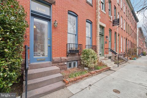 Townhouse For Sale - 2206 E Baltimore Street<br/> BALTIMORE, MD 21231