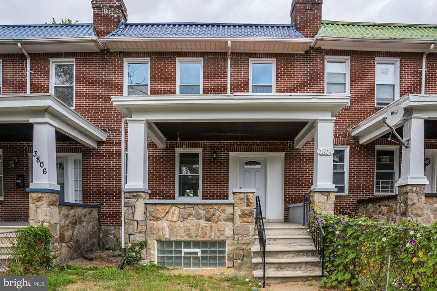 Welcome home to this beautiful fully renovated home! This home is a complete top to bottom renovation with 3 bedrooms and 3.5 bathrooms!! Master suite comes complete with a walk-in closet and own master bath!  Completely new HVAC system, new water heater, and new roof!  Gleaming HW floors on the main level with brand new SS appliances in kitchen with walk-out to one of 2 decks on the property!  Fully finished basement with full bath and plenty of storage! Property is sold AS-IS!  Located close to commuter routes and shopping.  Perfect home for a homeowner or investor to rent.  You don't want to miss this!