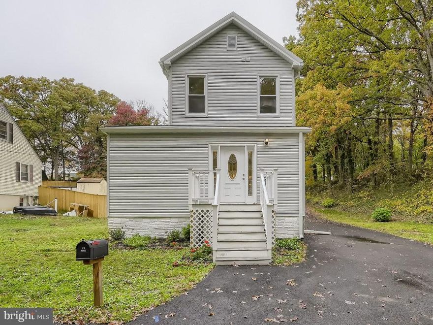 BRAND NEW ROOF. BRAND NEW SIDING. Renovated house in Landsdown. Modern open floor plan. Two primary bedrooms - one on main level and second on upper floor. New kitchen with separate island, granite counter and SS appliances.  SECOND FLOOR LAUNDRY. Best location, very private, at the end of the street. Two car garage with driveway large enough for 6-8 cars.