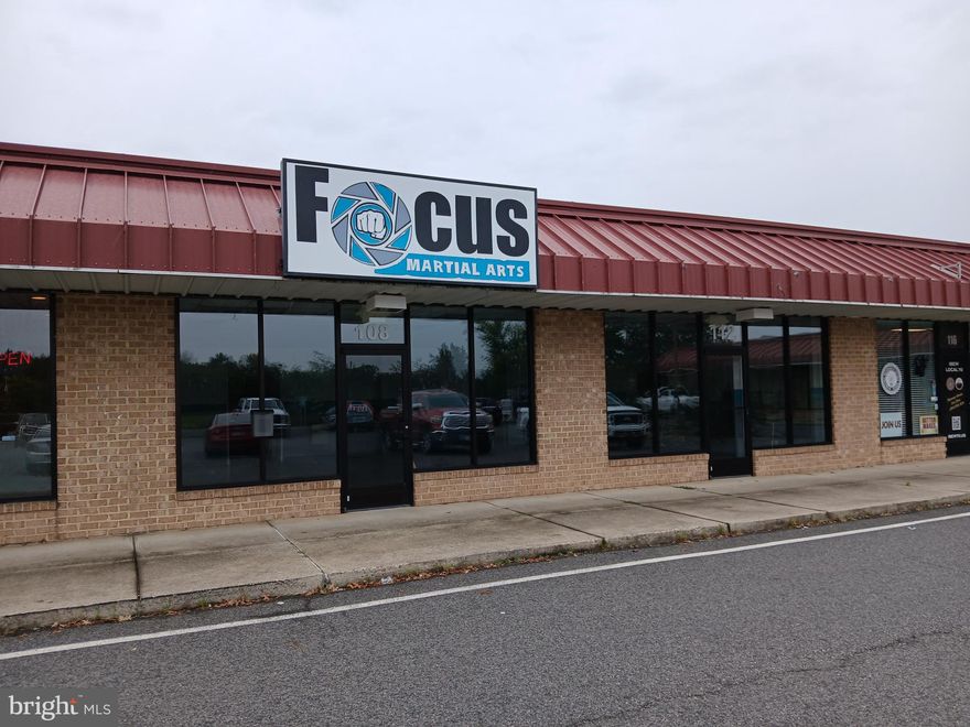 Retail space with about 1,600 square feet of space available immediately. Located in a strip center that fronts on Patriot Highway for great visibility and is at the entrance to a larger center anchored by Food Lion. It is also very close to the new Kalahari Resort. The space itself is two units combined for one large open space with two entry doors. Suitable for a variety of retail uses as well as professional users who want to be in a retail setting. The address is 6374 Patriot Highway (Jefferson Davis Hwy, Route 1) unit 108 in Spotsylvania, 22551. Credit check, proof of funds, references, and a long term lease are required.