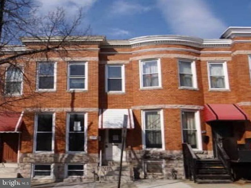 Built in 1915, this attached rowhome offers approximately 1536 finished square feet, three bedrooms and one full bath, unfinished basement and covered rear porch. This home sits on an approximate 1307 sqft lot.
Home has been gutted and uninhabitable, needing total renovation.
