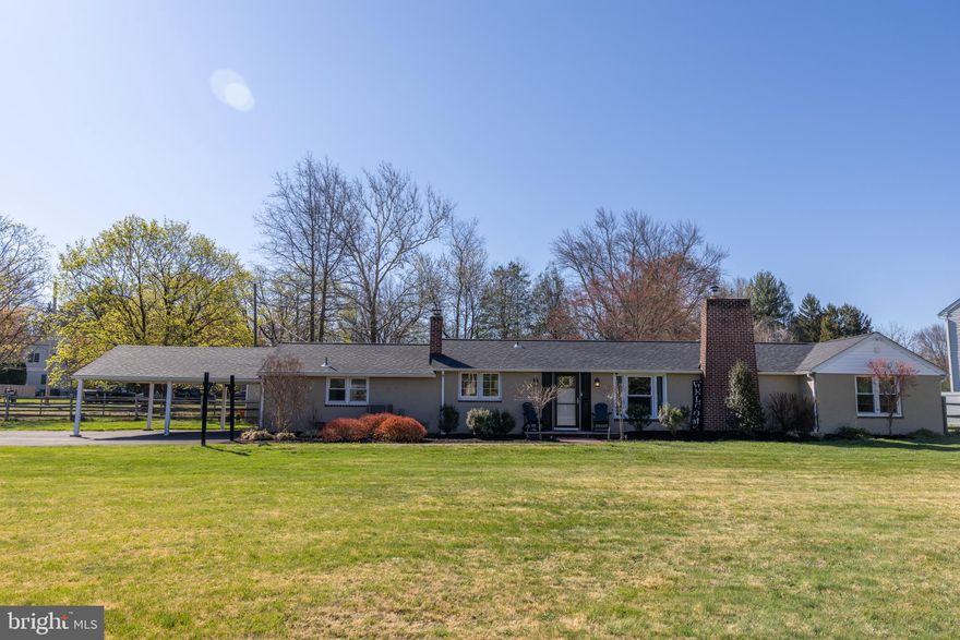 Welcome to this beautifully updated ranch that offers the perfect blend of style and comfort along with ease of single floor living. As you step inside you’ll find an inviting open-concept layout with wide-plank flooring and a soft neutral color palette that creates a bright and airy feel throughout. The kitchen is a true centerpiece, offering sleek granite countertops, stainless steel appliances, a stylish backsplash, and a large island with seating—ideal for casual meals or hosting guests. The spacious dining room, just off the kitchen, makes entertaining both easy and convenient. Off of the living area, you’ll discover a generously sized primary en-suite along with an additional bedroom and second full bath. On the opposite side of the home behind stylish sliding barn doors is a large bonus room perfect as a 3rd bedroom, home office, cozy family room. The exterior of the stunning home is equally impressive. A secluded patio is ideal for early morning coffee or al-fresco dining – while the large fenced back yard provides the perfect spot for secure and endless play by both little people and pets. An oversized carport for 3 and storage shed complete the package. See it today to ensure you’re the lucky one calling it home tomorrow.