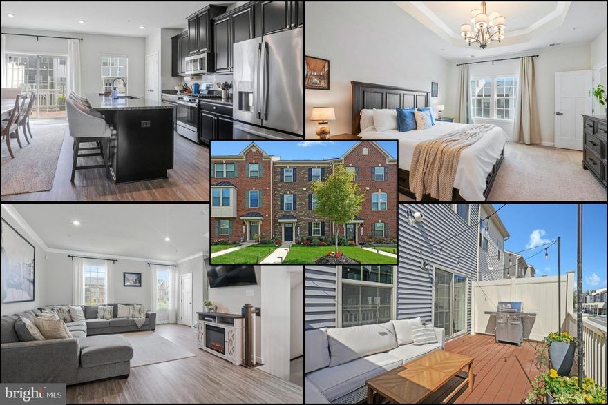 Welcome to the intersection of luxury and ease at Timothy Branch. Step inside this breathtaking brick-front colonial townhome and feel the stress of the day melt away. Designed for the modern sophisticate, this home offers an airy, open-concept layout where soaring 9-to-10-foot ceilings and rich luxury vinyl plank flooring guide you through a space bathed in natural light. The heart of the home is the gourmet kitchen—a culinary haven featuring a sprawling granite island, sleek stainless steel gas cooking, and custom backsplash, perfect for morning coffee or evening cocktails.

Retreat upstairs to your personal sanctuary: a Grand Primary Suite that truly feels like a getaway. Under an elegant tray ceiling, unwind in a spa-inspired ensuite complete with dual vanities and an indulgent shower featuring his-and-hers showerheads. The lower level offers flexible space for a cozy family room or home gym, leading directly to your 2-car garage. Outside, summer nights await on your private Trex deck with custom lighting, overlooking beautifully maintained landscaping. Located just steps from the pool, clubhouse, and gym, and offering a seamless commute to DC and NoVA, this isn’t just a home—it’s the lifestyle you’ve earned.