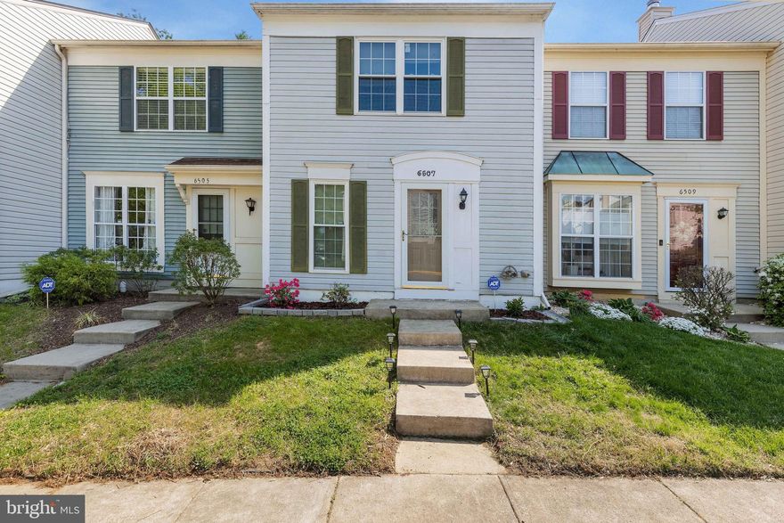 Welcome to 6507 Old Carriage Way, a beautifully updated townhome in Alexandria’s sought-after Landsdowne community. This two level house  is move-in ready and it offers 2-bedrooms, 1.5-baths and it's thoughtfully designed for comfort and convenience. The updated kitchen boasts granite countertops and updated antique white cabinets, while the main level features stylish engineering plank flooring. A convenient powder room and front-loading washer and dryer add to the home’s practicality. Upstairs, two spacious bedrooms with plenty of closet space are connected by a renovated Jack-and-Jill bathroom with dual sinks, large mirrored medicine cabinets, and a tub/shower combo. Step outside to a fully fenced backyard with a low-maintenance deck—perfect for relaxing or entertaining—plus a dedicated storage shed for added functionality. Parking is 1 spot assigned and 1 unassigned and plenty of Visitor spots in the community. Residents of Landsdowne enjoy access to a community pool, tennis courts, and well-maintained green spaces. Ideally located within walking distance to Wegmans, restaurants, and shopping, and just minutes from the Metro and major commuter routes, this home offers the perfect blend of style, location, and lifestyle. Don’t miss the opportunity to make this inviting home yours—schedule your private showing today!