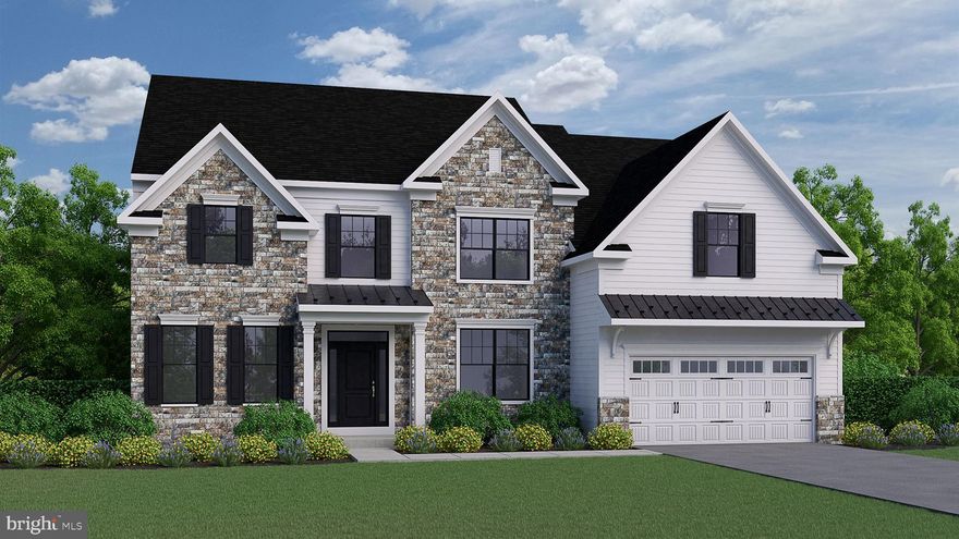 Welcome home to one of our largest floorplans offered at Laurel Crossing, The Oakville! Coming through the covered front porch, you’ll immediately be taken away by the two-story foyer and curved staircase that welcomes you into your impressive abode. Neighboring the foyer, the living room on one side is the perfect place to unwind with a good book while the formal dining room offers a place to gather with loved ones on the other. Nearby, you will find a convenient powder room and 1st floor guest suite with full bathroom! Walking towards the rear of the home is a massive two-story great room with fireplace and windows on either side for ample natural lighting. Connected to the great room, the breakfast area provides an option for informal dining while the extended gourmet Culinary kitchen is sure to impress any self-proclaimed chef. Adjacent to the kitchen is a walk-in pantry, walk-in closet, and laundry room. Going upstairs to your bedroom level, you’ll find double doors that lead you to your luxurious owner’s suite complete with private retreat, two walk-in closets, and en-suite bath with dual vanities, private water closet, and oversized shower with solid-surface bench seat! Also included on this level are three additional bedrooms, one with an en-suite bath, and an additional full bath in the hallway. The Oakville is an open-concept dream for those looking for a modern design that will never go out of style. The attached photos and video are of an Oakville Model Home in a previous community.