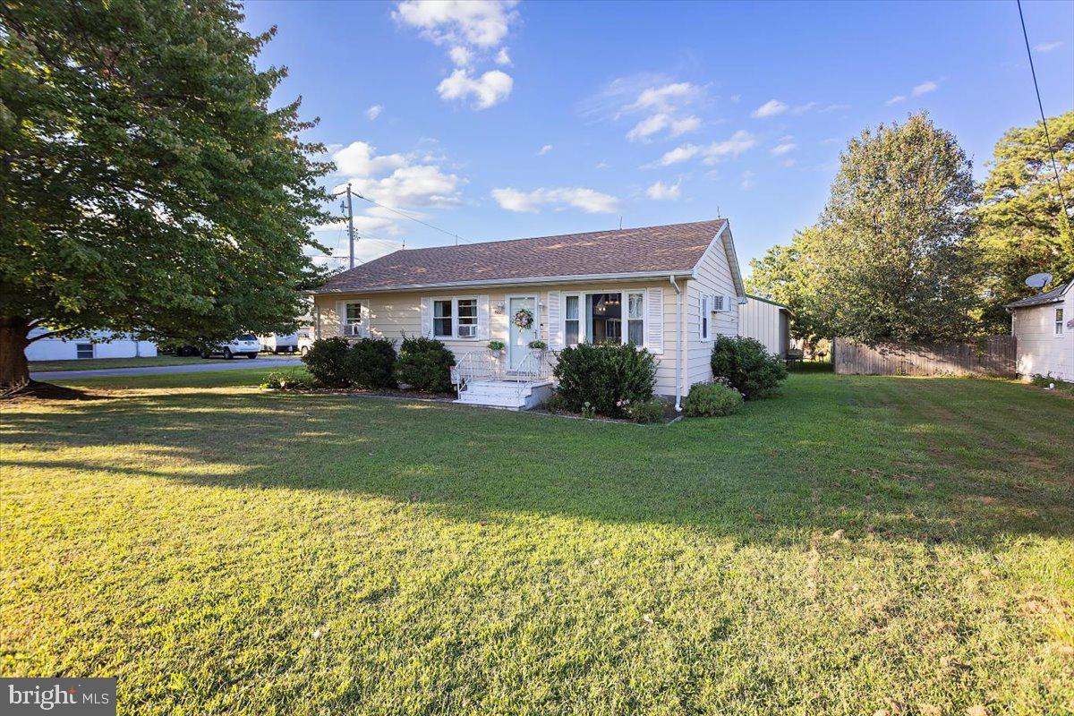 *** COMING SOON 9/3/25** Professional photos will be uploaded.
Welcome to 508 W Sunset Ave—a wonderful well-maintained 3-bedroom, 1-bath home filled with charm! Inside, you’ll enjoy a spacious eat-in kitchen/dining combo, ideal for everyday meals and gatherings. The home has been thoughtfully cared for, offering comfortable living spaces throughout. Step outside to find an extremely large pole building—perfect for any storage, a mechanics dream, hobbies, or a workshop—plus a rear fenced-in yard, great for pets, play, or private entertaining. Beautiful cared for landscaping. Conveniently located just minutes from parks, schools, and in-town amenities, this property blends comfort, function, and location beautifully. Don’t miss this Eastern Shore gem!