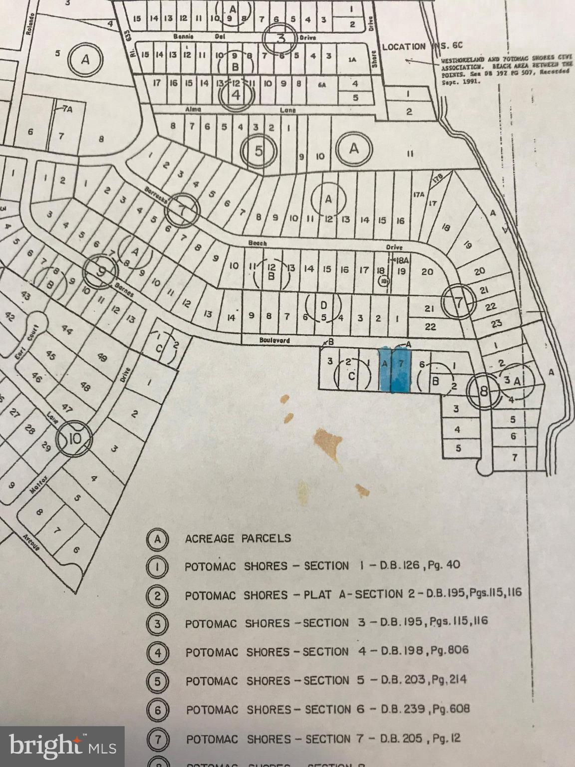 POTOMAC SHORES - Land
