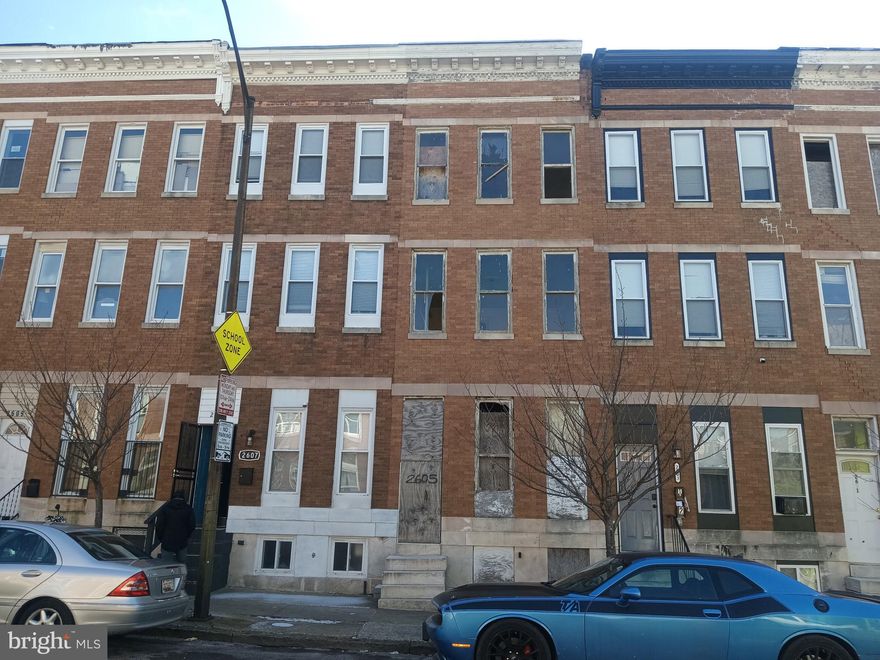 ONLINE AUCTION: Bidding begins 2/2/2026 @ 10:00 AM. Bidding ends 2/4/2026 @ 7:00 PM. List Price is Suggested Opening Bid. Deposit: $5,000.
 
This three-story townhouse is located in the Berea neighborhood within Baltimore City. Residents can enjoy the nearby attractions and facilities such as Johns Hopkins Hospital, Northeast Market and Clifton Park. The property is vacant. The area provides easy access to Belair Road.