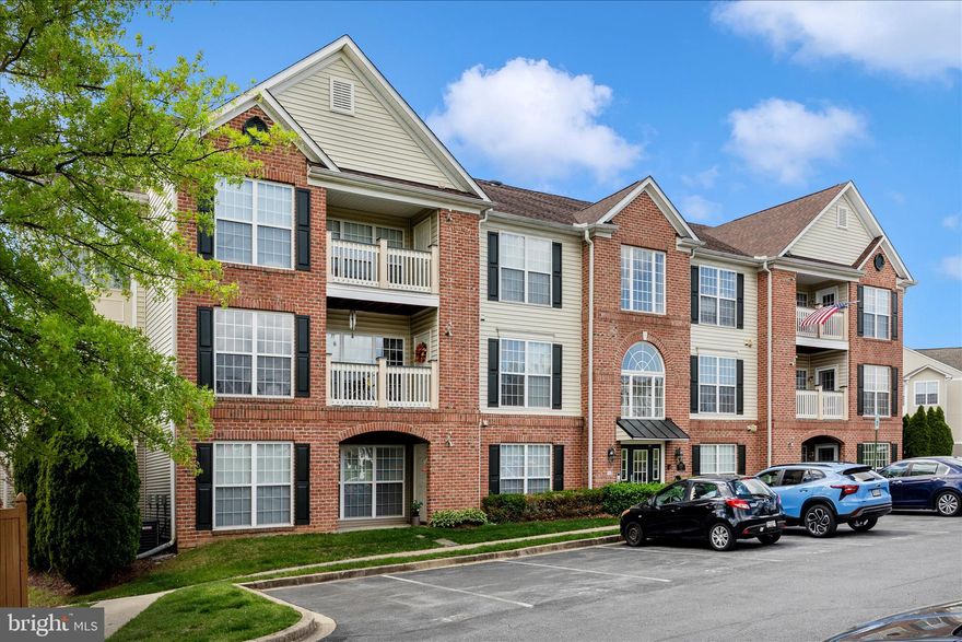 Welcome to Ridgeview II and this beautifully maintained private-access first-level condo featuring a spacious  floor plan with two-bedrooms and two full bathrooms in the highly sought-after Whittier community. Enjoy the convenience of one-level living and an abundance of amenities as you settle in to this well-maintained condo featuring a private rear entrance and patio, hardwood flooring, fresh paint, and a unique floor plan to suite your lifestyle. The thoughtful layout includes a bright and inviting primary suite with a walk-in closet and private bath, a versatile den or breakfast nook, a separate dining area, a generously sized second bedroom, and a second full bath. A dedicated laundry closet and additional storage add to the home’s functionality. Enjoy all that Whittier has to offer, including multiple pools, playgrounds, walking and biking trails, a pavilion, fishing pond, and basketball and tennis courts, plus nearby shopping centers for everyday convenience. Located just minutes from Historic Downtown Frederick, where over 200 specialty shops, art galleries, and restaurants create a vibrant and walkable destination. Easy access to Routes 15, 70, 340 and 270 makes commuting a breeze.