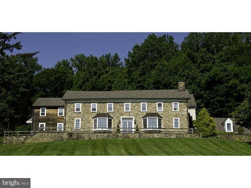 Duckett Paper Mill was originally one of many mills built along Ridley Creek in the early 19th century. Today, Duckett Mill Farm offers the rare opportunity to own a country estate wth every possible amenity: 18.5 protected acres located at the end of a quiet lane, 5 bedroom stone manor house, stone bank barn with 6 stalls & 2 fenced pastures wth water & electricity, trout fishing & water rights along Ridley Creek,  pond for skating or fishing,  swimming pool,  tennis court,  4 bedroom guest house, 4 bay carriage cottage, the original Miller's House, idyllic for an artist studio & access to miles of bridle trails in Willistown. The Manor House dates to the early 1800's  & has been updated & expanded creating a charming home wth all the right spaces for casual life or formal entertaining. The property's multiple dwellings  offer many options; a compound, on-site staff quarters &/or rental income. Duckett Mill Farm's secluded setting, views & privacy are impossible to duplicate in this coveted location.
