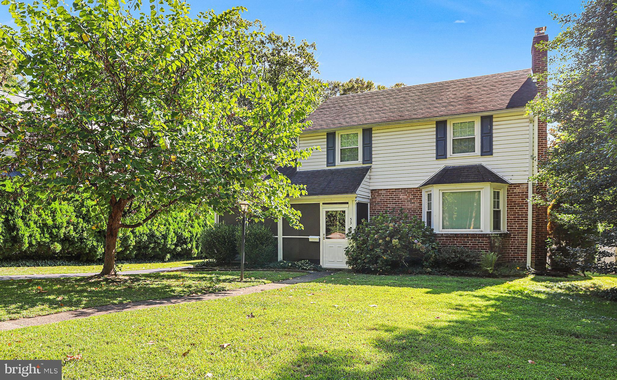 Welcome to this 2 BD, 2.5 BA Colonial home in award-winning Springfield School District lovingly maintained by its current owners for the past 24 years. From the moment you arrive, you’ll notice the pride of ownership throughout this home from the charming interior with thoughtful updates to mature landscaping providing year round views. Nice curb appeal with attractive brick and white siding leads to an inviting screened-in porch with custom shades that wraps around two sides of the property and provides additional living space for more than half the year. Enter into a spacious living room with a brick fireplace, bay window and newly exposed hardwood flooring. Hardwood floors continue into the bright and sunny dining room with direct access to the kitchen. The kitchen features tile floors, granite countertops, white cabinets, a window overlooking the backyard and room for a breakfast nook. Off the kitchen is a pantry and a conveniently located powder room. Upstairs is a sizable main bedroom that could be split into two, with dual closets and a lighted ceiling fan with as well as access to the walk up attic for additional storage. The second bedroom and a spacious hall bathroom with a tiled combination tub shower complete this level. The walk-out basement with a full bathroom provides even more storage, laundry and potential for even more living space. The driveway allows for off-street parking for several vehicles and has a one car garage. Off the screened-in porch is access to the large, fully fenced, private backyard and shed. This home is walkable to the famous Springfield St. Patrick’s Day parade and the vibrant revitalization of the heart of Springfield’s business district.