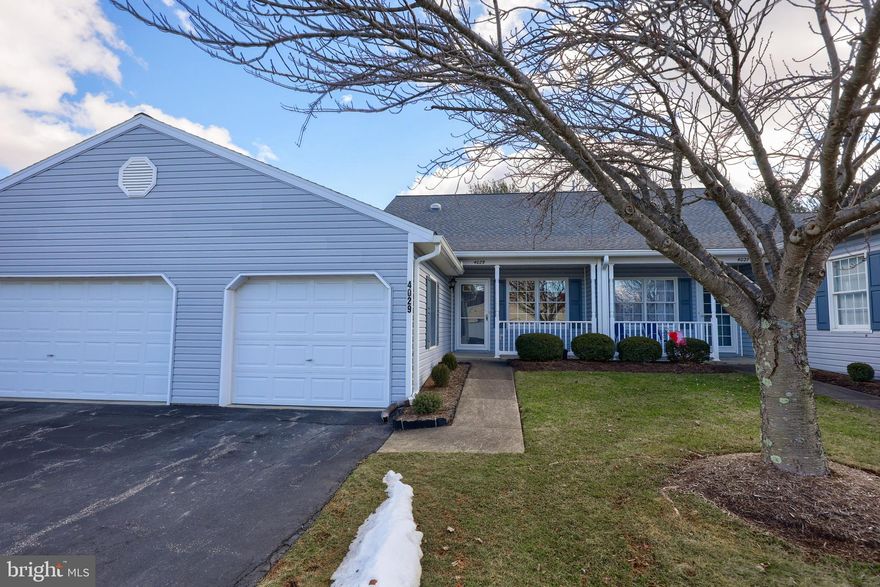 Great opportunity to affordably become a part of popular Longstown Village with this beautiful turnkey Condo!  This exceptional home offers brand new paint, new flooring in bathroom, newer flooring in kitchen, and newer HVAC and hot water heater!  The open floor plan and combination living and dining area provides awesome opportunities to have larger family/friend gatherings, and yet, perfect space for everyday living and minimal upkeep!  The kitchen boasts solid oak cabinets, tile backsplash, a breakfast bar, and a special feature-a solar tube bringing the perfect amount of natural light into this great space!  This worry free home offers the best of opportunity to downsize to a safe manageable space with plenty of independence!  This particular home offers the best of location with the back patio backing up to a pleasant evergreen grove of mature White Pines offering ample solitude and privacy!  And, the front porch is the perfect place to visit with friendly neighbors passing by!  You will appreciate the awesome community features of beautiful walking paths throughout the community and around a large lake with wildlife, social events and gatherings, and friendships waiting to be made!  Whether you're just starting out in homeownership or looking to downsize for the sunset years, you will find this home to be the perfect opportunity to be a homeowner with minimal maintenance and maximum enjoyment!