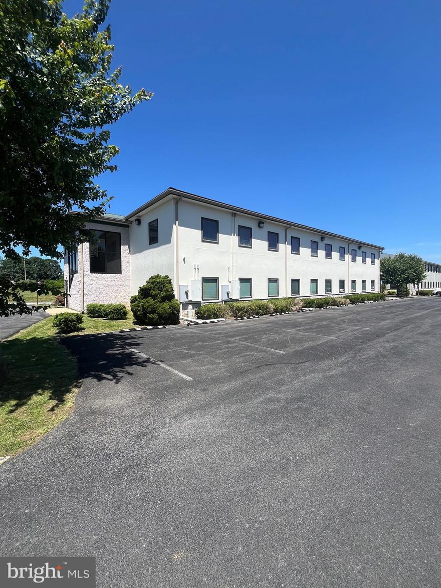 Back on the market! 5,600 SF space available for commercial  NET lease! Tenant will be responsible for rent, utilities, taxes and CAM charge. Excellent location and proximity from  Route 9. Centrally located  between Berkeley and Jefferson Counties with excellent parking and main level entrances. There are unlimited possibilities for this large space. This three phase building was originally built for the Coast Guard and currently built out with 12 offices, LAN room, reception area, two bathrooms kitchen and 2 conference rooms. Potential to customize a smaller space is available with increased lease terms.