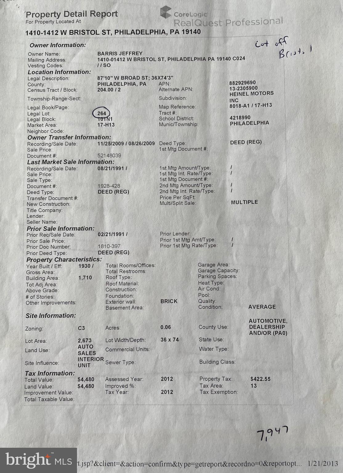 HUNTING PARK - Commercial Sale