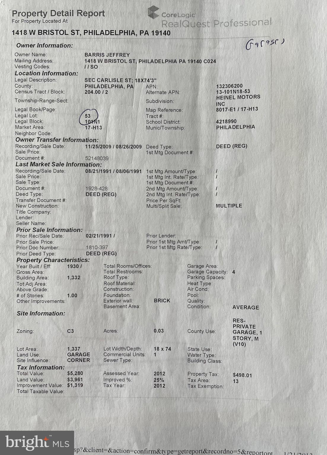 HUNTING PARK - Commercial Sale