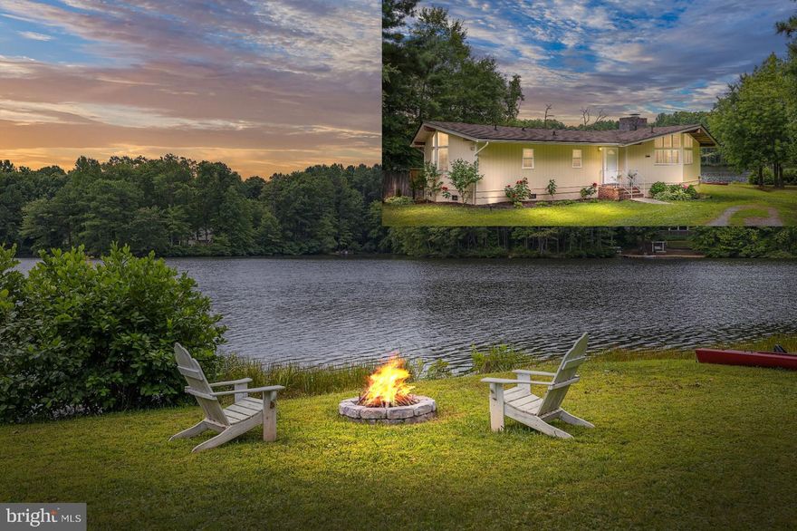 MULTIPLE OFFERS RECEIVED.  HIGHEST AND BEST DUE BY NOON SATURDAY. Gorgeous WATERFRONT dream home with peaceful, breath-taking LAKE views! Lovely one-level home in gated Lake Land Or community features water views from every room. Wonderful open floor plan includes wall of windows to take advantage of beautiful lake frontage. Stunning great room features vaulted, wood ceiling, lake views, deck access, and wood burning fireplace with stone surround. Recently remodeled with LVP flooring, updated bathrooms, fresh paint, and newer decking. Expansive kitchen with a generous amount of cabinetry. Three bedrooms, two of which offer sliding glass doors that open onto deck that stretches across back of house. Large front and back yards with lots of space. Wide open lake views are not impeded by trees. Fish, swim, kayak, or canoe from your own backyard, or just sit back and relax on your deck while enjoying nature and tranquility. Don't miss your chance to call this waterfront oasis Home!