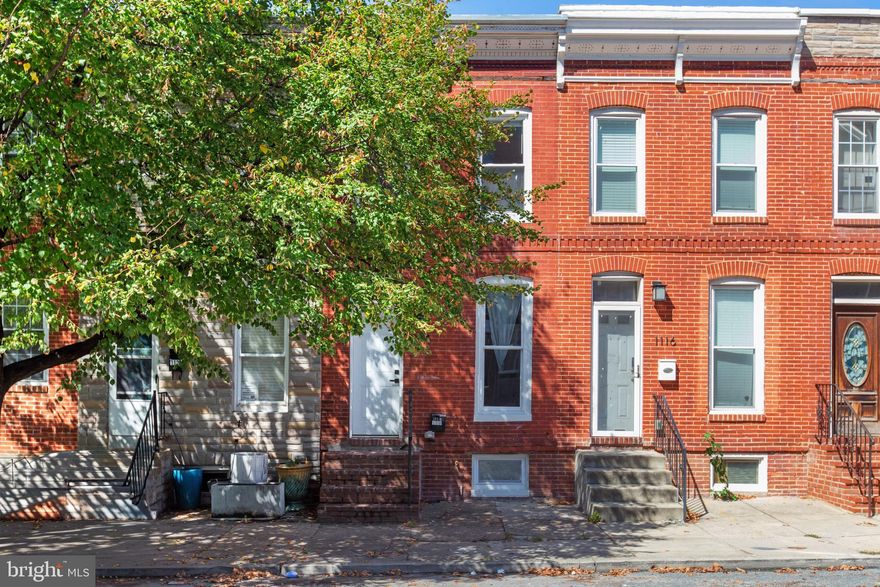 Welcome to 1118 W Hamburg St, a charming and well-maintained 3-bedroom, 3.5-bathroom row home that perfectly blends historic character with modern updates. This inviting residence is ready for you to move in and enjoy the vibrant lifestyle of one of Baltimore's most sought-after neighborhoods. Imagine living where the action is!
This solid brick home, built in 1900, is full of charm but doesn't sacrifice modern comfort. You'll love the updates where it counts, including a refreshed kitchen and bathroom. With central A/C, gas heat, and a flexible three-story floor plan, it’s the perfect urban nest.
The location is unbeatable! Situated in the heart of Washington Village/Pigtown, you're just a short stroll from the excitement of Oriole Park at Camden Yards, M&T Bank Stadium, and the B&O Railroad Museum. Enjoy the green spaces of Carroll Park and the convenience of nearby local shops and dining.
Easy Application Process.  Apply online today!