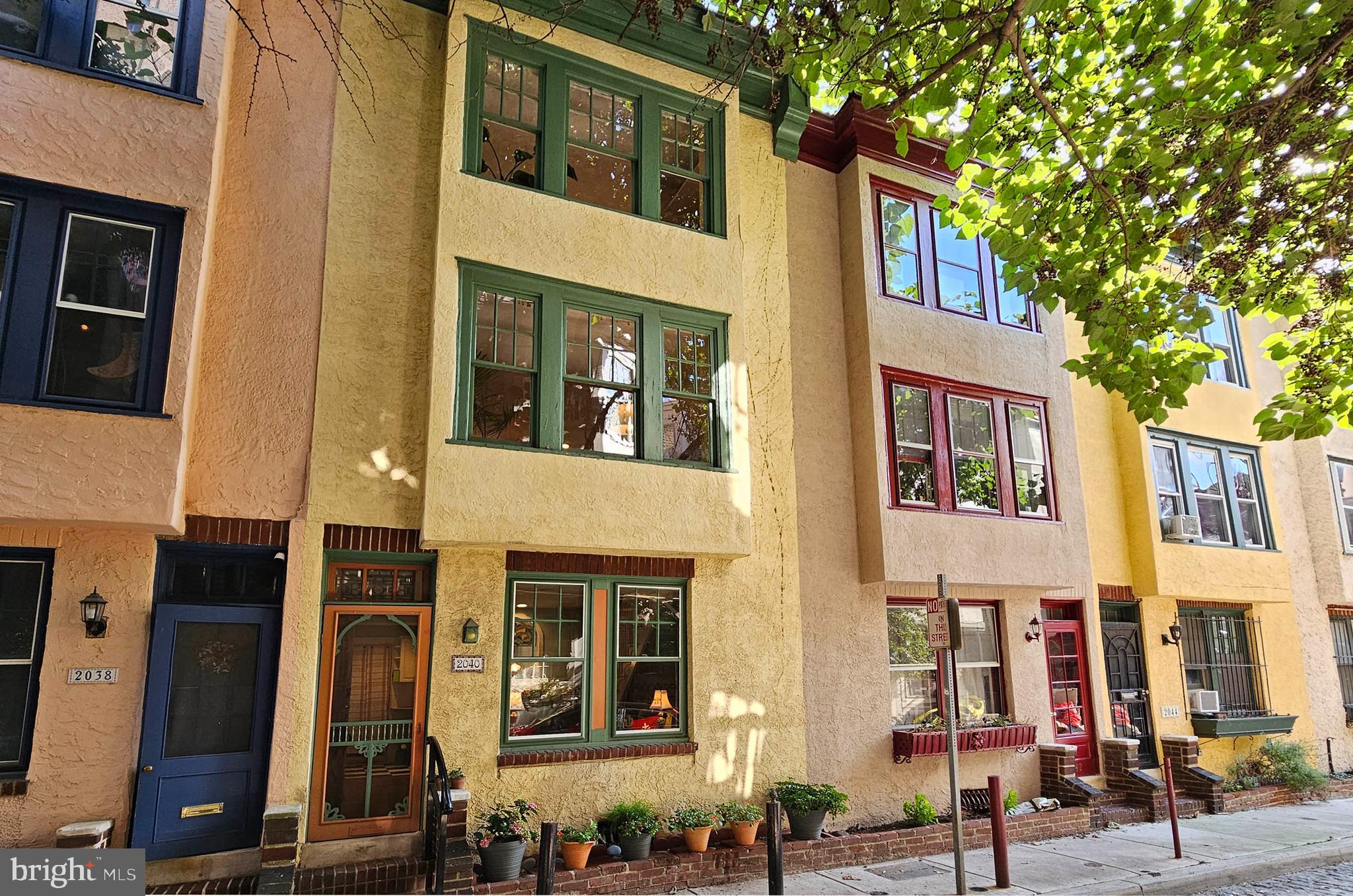 Tucked away on a peaceful cobblestone lane that ends at the back of St. Patrick’s Church is a cozy, buffered microcosm of calm nestled in the heart of Philadelphia’s iconic Rittenhouse Square neighborhood. 2040 Latimer Street is an upgrade-ready gem, offering an unmatched blend of historical charm and future promise.
This potential-packed 15’ wide two-bedroom two-bath property is unique among its immediate neighbors on Latimer, with an expanded first-floor plan. Enter into the Living Room with historic inlaid oak floors and proceed to the kitchen with two south-facing skylights. A kitchen door opens to a secure back alley that leads back to Latimer Street.
The Lower Level below the first floor is currently accessible through a hatch door under the stair. It houses mechanicals and offers plenty of storage room.
Up straight stairs, you will find the Second Floor Bedroom with a half bath and a washer/dryer hookup. The owner took a wall out decades ago, but this can easily be restored if more privacy is desired for the bedroom.
Continue up to the Third Floor Master Suite and a sunny Master Bath. Natural light dances throughout the Suite, courtesy of large windows that allow you to connect with seasonal changes. In the summer, the canopy provides shade; in the winter, light floods the space; and in the spring, exuberant pink blooms grace the view. A closet above the stairs could be reconfigured to add roof access should you decide to build a private deck with stunning Rittenhouse views.
This charmer in the heart of the famous neighborhood is a mere two blocks from the Rittenhouse Square Park, and is surrounded by the best of Philadelphia’s historic architecture. With three floors of inlaid hardwood, ample closet space, and radiator heat, it boasts a solid structure and is primed for your modern enhancements, awaiting your imagination and love.
With a walk score of 99 and within the desirable Greenfield School catchment area, the house is surrounded by Philadelphia's amazing historic architecture, celebrated dining venues, the best boutiques, and every cultural activity that the city has to offer. A wonderful dog park is blocks away at the Schuylkill River Park, and the Schuylkill River Trail will connect you to endless outdoor activities all the way to Valley Forge and beyond. With your vision and upgrades, this property will deliver an unparalleled urban lifestyle of convenience and charm. A Video Tour is available in addition to photographs and floor plans.