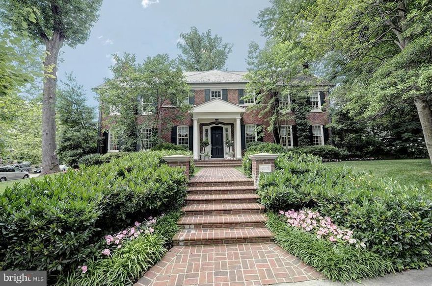 Gorgeous 6 BR 6.6 BA 2HB home with 2 car detached garage and pool. Recently renovated featuring hardwood floors, recessed lighting and high-end custom finishes throughout. Offices on both upper levels. Huge flagstone patio and sprawling backyard overlooks the pool with mature landscaping. Great natural light and spacious rooms including a luxurious master suite.