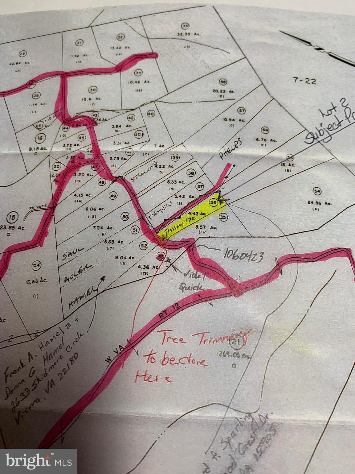 POTOMAC WOODS - Land