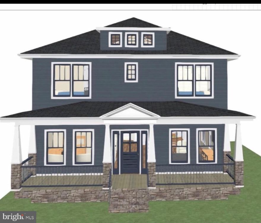 Estimated completion date April 2020.  This craftsman design fully renovated home features an exterior with cement siding (hardiplank-like), a stone veneer and full front porch and large backyard for your summer garden. Inside you will find 9' ceiling heights, fireplace included in the family room,  hardwood floors, quartz slab and chef's kitchen offering stainless steel appliances, huge center island for entertaining and tons of cabinet space above and below. The basement has a full bedroom and private bath for your guests.  Near the new Amazon headquarters, Pentagon Fashion Mall, Starbucks, DSW Shoes, Restaurant Row, Pentagon and two Metro Stations.