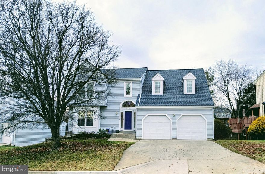 Welcome to 19320 Mossbrook Court, a beautifully maintained Colonial nestled in the desirable Gunners View community of Germantown. This spacious home showcases numerous recent updates and a thoughtfully designed floor plan perfect for modern living. A dramatic two-story foyer with ceramic tile flooring welcomes you inside and flows seamlessly into the expansive country kitchen featuring granite countertops, stainless steel appliances, and ample table space. The kitchen opens to a stunning great room with vaulted ceilings, skylights, luxury vinyl plank flooring, and a cozy fireplace, ideal for everyday living and entertaining. The main level also offers formal living and dining rooms accented with crown molding and rich cherry hardwood floors, along with a convenient laundry room and powder room. The finished walkout lower level provides exceptional flexibility, complete with a fifth bedroom, a spacious family room with new carpet, and an additional half bath, perfect for guests, extended family, or a home office. Upstairs, the owner’s suite includes a private full bath, while three additional bedrooms, a hall bath, and a bonus area complete the upper level. Step outside to enjoy the fully fenced rear yard featuring a large deck and patio, ideal for outdoor gatherings. A two-car garage with brand-new doors and off-street driveway parking add to the home’s appeal. Superbly located in a commuter-friendly setting near major routes, shopping, and dining, this home offers comfort, space, and convenience,  truly ideal for a growing household.