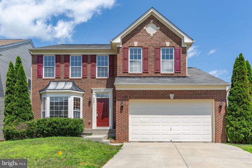 ASSUMABLE LOAN FOR QUALIFIED BUYERS! 4.3%! Delightfully upgraded and showing like-new... on a prime corner lot in Lee’s Parke... and minutes from so much Fredericksburg region goodness? Introducing 9601 Hazelbrook Court! Under its original owners’ care since day one, this classic colonial includes four bedrooms, 2.5 baths and approximately 3,700 square feet of living space across its two above-ground levels and finished basement. It’s nestled on a corner lot within The Woods at Lee’s Parke, which includes a clubhouse, pool, playgrounds and miles of walking trails among its numerous amenities! Zooming in on the lot here, a concrete driveway segues to the home’s two-car garage. The home is stately with a brick front, burgundy door, cream siding and a recently painted foundation. The landscaping here is low-maintenance and, out back and along the side, there is plenty of room to enjoy. Heading inside, note the tasteful mix of Bruce hardwood flooring and brand-new carpet throughout! The curves leading you to each room/space are quite memorable and unique, too! Main level highlights include the living room with a bay window; dining room with pillar entry; large family room; half bath (new toilets in the entire home, folks!); laundry room with 3-month-old machinery; and the kitchen. The kitchen includes a big island, double sink with window, brown marble countertops, brand-new white GE appliances, warm honey mahogany cabinets with brass handles and an adjacent breakfast space. Just off the breakfast space is the window-draped sunroom – wow! Upstairs are four bedrooms (note the LVP flooring throughout!) and two baths, inclusive of the dazzling primary suite. The primary suite includes a walk-in closet and large ensuite bath complete with a walk-in shower, jacuzzi tub and double sink. All of the additional bedrooms are larger! The final full bath includes a tub/shower combo with a long single sink. Before exiting the upper level, note the wooden banister overlooking the deep atrium below. Heading to the finished basement, it’s an open utopia with cream-colored carpet and a walk-up exit to the back yard space. There is rough-in plumbing for a possible bathroom and, system-wise, the hot water heater was updated in recent times. For extra storage, there are plenty of closets and nooks. Similar to the principal staircase upstairs, note the stairs’ beautiful white/mahogany vibe! Location-wise, you are oh-so-central to so much goodness! The endless shopping, dining and grocery options within Cosner’s Corner and Southpoint Shoppes; Spotsylvania Regional Medical Center; I-95 (Massaponax exit); the Spotsylvania VRE station and so much more are all within 10 minutes. The heart of Downtown Fredericksburg is just 20 minutes north! If move-in ready, convenience and updates are on the “must” list, check them all at 9601 Hazelbrook Court!