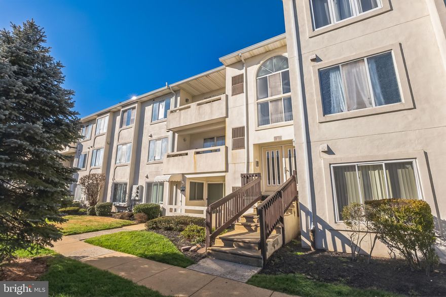 Beautiful spacious unit at the high demand Fountain Pointe Condominiums. Enter from one of two possible entrances into an expansive living & dining room drenched in natural light with hardwood floors & cathedral ceilings. Our kitchen features black appliances, an abundance of counter space & cabinetry & garbage disposal. Proceed into the first floor hallway which offers plenty of closet space into a large master bedroom with his & her closet, private modern bathroom with glass doors stall shower. The second bedroom features laminate flooring, great light & closet space. You ll also find the second full bathroom with tub & ceramic tiling at the end of this hallway. Venture to the 2nd floor for another potential bedroom or entertainment space with bright skylights, ceiling fan & a custom gas heater. Our third full bathroom is adjacent with a jacuzzi tub & jet streams to relax after a long day.  This community offers 1 Car Private Parking,  a Clubhouse with Banquet Hall, Outside Deck, Indoor & Outdoor Pools, Fitness Center, Library, Recreation Room, Gazebo and the list goes on ....  Plenty of visitor parking for your guests, Stone's throw to Route 1, 5 drive min to i95 & 10 min  to Palmyra Bridge.   Come see your future condo today !