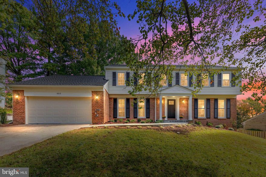 Location, Location, Location! Welcome to sought-after Seminary Ridge in the heart of Alexandria City. This stately brick colonial has gorgeous curb appeal with .23 acres set upon a ridge with over 3100 sq ft of pure elegance. Fully renovated and expertly redesigned down to the studs, this show-stopping home has it all! Careful attention to detail and keen design were used in order to completely renovate this 1976 original to todays 2023 modern colonial. The main level has been completely redesigned with todays lifestyles in mind. Gourmet kitchen with waterfall quartz island, two sinks, wine bar area, and ample storage. Very large dining area, open living/family room with awesome floor to ceiling windows, and hardwood flooring throughout. A mudroom with additional fridge, pantry space and access to garage and powder room round out the main level. The exterior boasts expanded gutters, new rear siding,  all new entry doors. new trim, flagstone walkway, flagstone patio and professional landscaping. The upper level boasts 4 comfortable bedrooms all with en suite bathrooms. Primary bedroom hosts an expanded/remodeled spacious ensuite bath with walk-in closet and the laundry was moved up to the bedroom level for pure convenience. The newly built-out lower level (2023) showcases the home's fifth bedroom, a full bath, a rec room/family room area, a wet bar and installed pre-plumbing for an additional laundry room. Peace of mind items include all new HVAC system (3.5-ton air-compressor), replacement windows and all new electrical throughout including 400 AMP service panels added. Unbeatable location in established City of Alexandria neighborhood -15 minutes to downtown D.C., convenient to all major commuter routes, public transit, Old Town, Shirlington, Bradlee Shopping Center (2 miles), new Wegmans (3 miles), local parks, schools, airport and SO. MUCH. MORE. This is the close-in home you were waiting for all year! Come and See, Fall-in Love and Make an Offer.