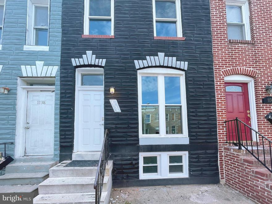 Spacious 3-story townhome in the popular Pigtown / Washington Village neighborhood offering 4 bedrooms plus den and 2 full baths across 1,768 sq ft. Features include a modern kitchen with granite countertops and stainless steel appliances, exposed brick, finished basement, fenced rear patio, and permit parking out front. Walkable to stadiums, restaurants, breweries, museums, and shops with easy access to Inner Harbor, I-95, I-295, I-695, transit, and BWI.