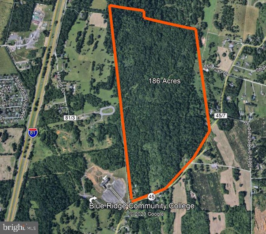 Prime  Residential Development Land. The property consist of 186 Acres. Water & sewer available. Close to many retail shop’s.