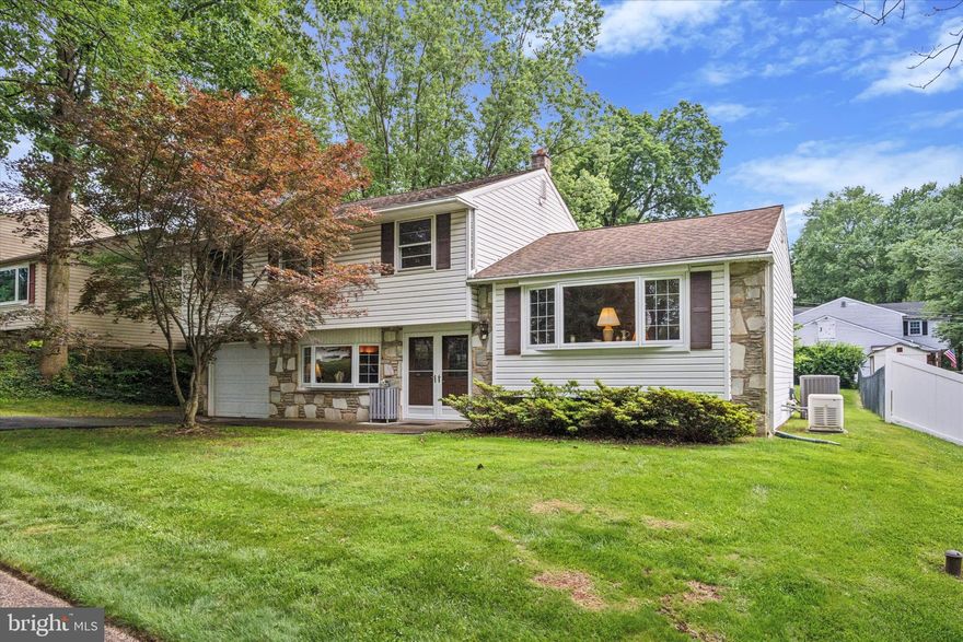 Welcome to Suburban Greens, tucked away on tree lined streets in the Award Winning Neshaminy School District! Come see this classic 4 Bedroom mid-century Split Level that has been meticulously loved and cared for by its owners for 50 years! Enter into the Foyer which leads you up to the Living room, Dining room and Kitchen. Great space for gatherings and holiday entertaining. The kitchen has a convenient door to access the backyard for easy grilling and gardening.  Back inside, Yes, the original Oak hardwoods are under the carpets in most of the house. The downstairs has a cozy den for watching tv and relaxing. Working from home or home schooling? The lower level offers a flexible space that can be utilized to fit your lifestyle needs; a play room, gym, craft room or office. It also features direct access to the garage great for one car or extra storage. Past the laundry and powder room is the back door leading out to the backyard. It features a screened porch area ideal for enjoying the outdoors in any season. The large yard, great for entertaining, outdoor activities or just relaxing. Just kick back and enjoy the view with your morning coffee or evening cocktail! Did I mention already this mature property is on a tree lined street? So much charm, curb appeal and off street driveway parking. You just have to come see and feel this home for yourself! The home is equipped with a Generac natural gas powered, standby generator. Convenient to PA Turnpike, I95 and regional rail lines, Shopping and Parks! This might be your New Home so schedule your tour today! **Open House Sunday 7/20 11:00-2:00**