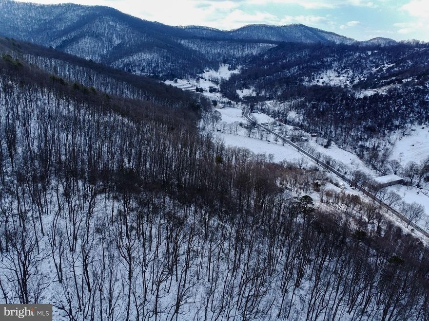 40 plus ACRES!!  Perfect for hunting, recreation or a future home private wooded home site!  There is a natural spring on the property and  beautiful flat views at the top of the property.  Seller is willing to give a credit towards a driveway installation.