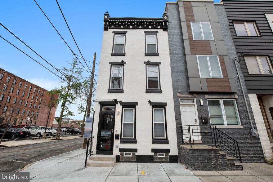 Stunning Fully Renovated Row Home with 2 Garage, YES I SAID 2 CAR GARAGE, Rooftop Deck & 5-Years left on Tax Abatement!
This beautifully renovated 4-bedroom, 2 full and 2 half bath townhome offers modern city living at its finest, complete with a 2-car attached garage, private rooftop deck, and the added benefit of a 5-years left on tax abatement!
Completely gutted and rebuilt just a few years ago, this home features a striking exterior with fresh paint, updated window moldings, and a beautifully restored cornice. Inside, you’re welcomed by an open-concept layout filled with natural light, new hardwood floors throughout, and a stylish exposed brick accent wall that adds character to the living space.
The gourmet kitchen is a chef’s dream, featuring sleek white cabinetry, quartz countertops, subway tile backsplash, stainless steel appliances, and a generous island perfect for cooking and entertaining. A side entrance provides convenient access to the kitchen, and a newly updated powder room completes the main level.
Upstairs, the spacious primary suite includes a large walk-in closet and a luxurious full bath with modern finishes. The second level also hosts a second spacious bedroom and another fully updated bathroom. On the third floor, you'll find two additional bedrooms, another half bath, and access to your private rooftop deck, ideal for relaxing or entertaining with sweeping neighborhood views.
Additional highlights include multiple oversized windows with privacy shades, modern updated bathrooms, a full-sized washer and dryer, and custom tile work throughout.
Located in a thriving neighborhood of Fishtown, and easy access to Port Richmond, and Northern Liberties. Local favorites like Philadelphia Brewing Company, Cantina la Martina, Meetinghouse, Stock’s Bakery and so many others are just blocks away. Public transit options are within easy reach for a stress-free commute.
This move-in-ready home truly has it all, space, style, location, and value. Schedule your private tour today before it’s gone!