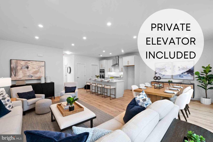 Enjoy river-front living in this gorgeous, move-in ready new construction townhome. Overlooking the Schuylkill River and the community open space, offers views you will enjoy year-round. 
Imagine being able to stroll along the river and watch the skulls rhythmically gliding along the water to the calls of the coxswain. Walk five minutes to the Spring Mill train, restaurants, the bike trail and so much more! 
Located within the acclaimed Colonial School District, this 2,600+ sq ft, Osprey floorplan has four
bedrooms, 2.5 bathrooms and an attached 2 car garage with third parking spot. 
The home includes a private elevator with beautiful stained interior cab to offer ease of living for years to come. A spacious foyer with walk in storage closet greets you at the front door which is accessed off a landscaped courtyard. Heading upstairs to your main living level is a gourmet kitchen with island seating for four, quartz countertops and backsplash, cooktop with stainless hood, built in oven/microwave and large walk-in pantry. 
The kitchen space seamlessly opens to the dining area which in turn opens onto an elongated balcony with
river views. The living level includes oversized windows in tall ceilings letting light flood in. An elegant powder room with pedestal sink completes the living level. The third floor includes three bedrooms, one of which can flex as a home office or exercise room. A conveniently located hall bathroom has upgraded vanity cabinets and subway-tiled tub.  The laundry closet completes this bedroom level. 
The top floor showcases the Owner’s suite with gorgeous en suite bathroom with separate commode
room and stone tiled, enlarged, rain-head shower. The suite opens to a private roof-top deck with breathtaking views of the sparkling river beyond.

Enjoy a lock and leave lifestyle with snow removal and lawn care expertly handled by the homeowners association’s professional manager. Commuting is a breeze from the Spring Mill train station just a two-minute walk away making access to Center City Philadelphia hospitals, corporate buildings and sports and entertainment hassle free. Nearby Rt 476 and I-76 provide access to King of Prussia, the Main Line and so much more. We’ve saved the best for last as this is the last home with direct river views. So
don’t miss out! Visit the sales center to tour the professionally decorated model home
located at 948 Riverplace Drive. Photos are for marketing purposes only.