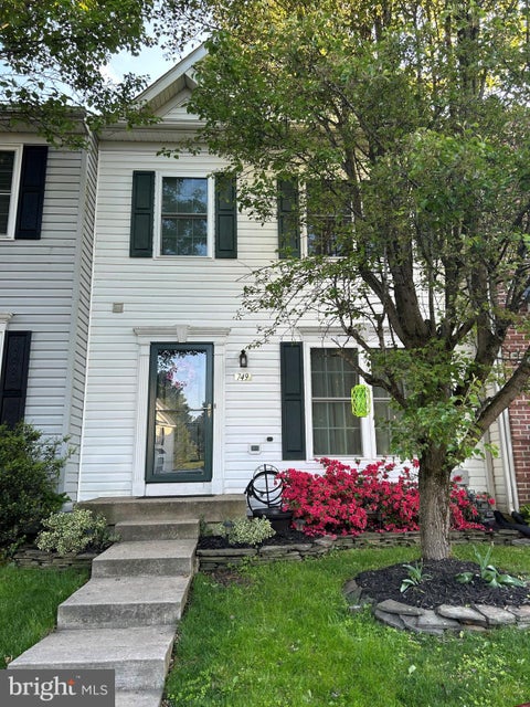 Townhouse For Sale - 749 Shallow Ridge Court<br/> ABINGDON, MD 21009
