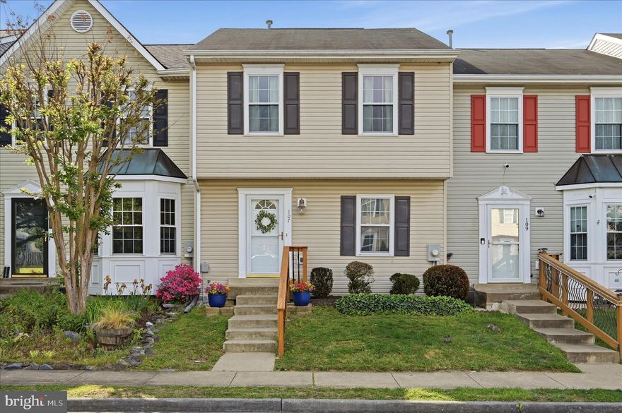Conveniently located and full of charm, this three-level townhome offers comfortable living with peaceful outdoor views.  Located just off Warrior Drive, within walking distance to Sherando High School, Warrior Fitness, shops, a pharmacy and several restaurants.  
On the upper level you will find two bedrooms and a full bath. The primary suite offers substantial space for a king-sized bed and features a walk-in closet.  The view out the window is serene as you gaze upon open area and trees.  
The generously sized secondary bedroom offers a large closet and flexible space for guests, family, crafting room, or a home office.
The full finished lower level features a television or rec room that’s large enough for a ping pong table!  There’s a storage room, a laundry area, and a nice full bathroom with a step in shower…even has a bench seat! 
On the main level, the kitchen features a place for an eat-in table area, updated appliances and a great pass-through window to the sizable family room for easy conversation and connection.
The family room overlooks the fenced rear yard which includes a great paver patio, storage shed, and some green space which creates an open feel perfect for everyday living and entertaining.  Enjoy the privacy of backing to HOA common area from both the living room and the primary bedroom. 
Step outside the rear gate and connect directly to the Sherando bike path, where scenic walks and rides take you past a tranquil pond, open pastureland with grazing cows, and all the way to the nearby ball fields. Whether relaxing on the patio or enjoying the surrounding outdoor spaces, this home offers a wonderful blend of convenience and natural beauty.
Parking is directly in front of the townhome and includes two assigned spaces.