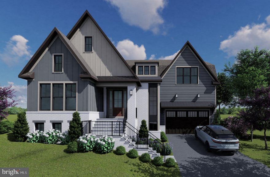 Built by the Wormald Companies, a national and regional award-winning DC Metro builder founded in 1964. A visionary, design-intensive organization specializes in creating innovative homes built to high standards. Here is your opportunity to purchase a one of a kind, newly constructed Wormald Home. This 6-bedroom 5.5 bath custom contemporary Tudor home offers over 6,000 finished square feet with upgraded features and finishes that refined buyers will appreciate. The gourmet kitchen is open to the great room, and offers high end appliances and cabinets, beverage center, oversized island, quartz countertops, walk-in pantry, and a breakfast area.  A main level bedroom with full bath,  dining rm, parlour, powder room, and mud room off the 2-car garage completes the main level.  Upstairs find 4 spacious bedrooms with an additional home office or recreation center.   The finished lower level includes a large recreation room, with built in wet bar, fireplace, a private home office or exercise room, bedroom, full bath, and ample storage space.   The  rear yard with screened in porch provide outdoor space to relax,  space for play, pets, entertainment, gardening, and more.   Still time to customize.   Please contact for details.