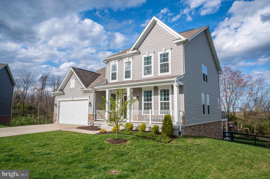 THIS BEAUTY IS NOW FULLY AVAILABLE!  For your consideration is this beautifully appointed home in the sought after community of Blue Ridge Shadows!  Three finished floors totally nearly 4000 square feet!  Enjoy mountain views from on your lighted deck while looking over one of the areas finest golf courses.  The modern kitchen features granite counter tops, a tile backsplash, and an over-sized gas range/oven.  The main floor opens to a large living room with gas fireplace, a dining area, as well as a main floor guest bedroom and bath.  Upstairs are three large bedrooms, including a wonderful primary bedroom with a large bathroom and walk-in closet.  A fourth room upstairs is currently being used as a bedroom but could also be used as an office or extra play room.  The large finished basement opens to a custom stamped concrete patio wired for a hot tub and plumbed for a gas grill.  There is also a generous storage room with a rough-in for a full bath.  The fenced back yard provides privacy and a safe place for pets and family.