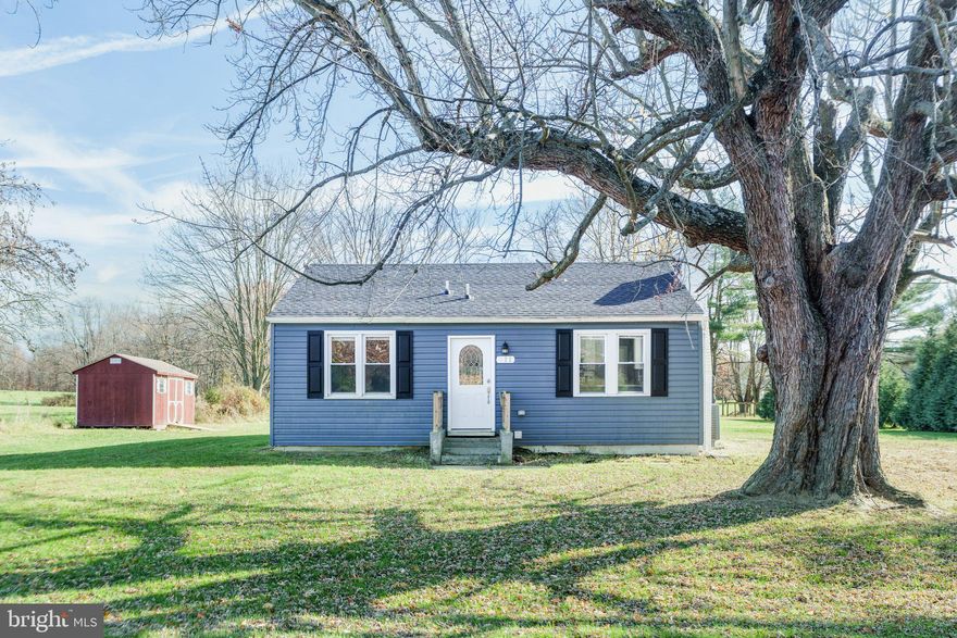 Welcome home to this 4-bedroom, 3 full bath rancher in Rising Sun, MD. The heart of the home boasts an updated gourmet kitchen with quartz counters, white shaker-style cabinets, and stainless steel appliances. The private owner's suite offers a walk-in closet and an updated, custom-tiled bathroom. Enjoy gatherings in the large dining area and the cozy living room with fireplace. The finished basement provides additional living space including a rec-room, bedroom and full bath.  The scenic 1-acre lot in bucolic Rising Sun provides plenty of room to enjoy the outdoors.  Schedule your showing today!