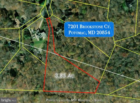 Vacant Land For Sale - 7201 Brookstone Court<br/> POTOMAC, MD 20854