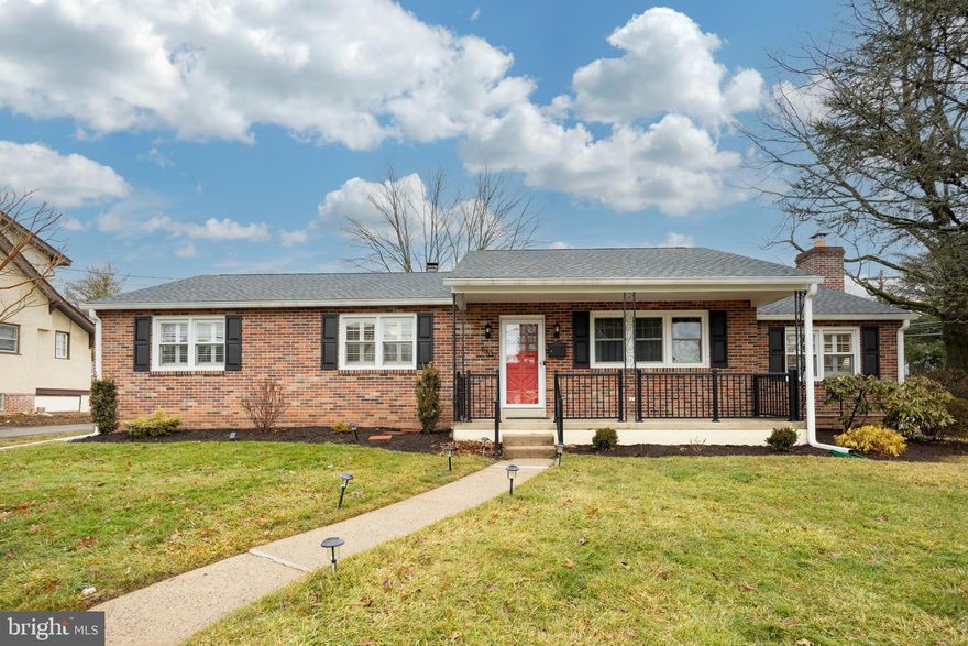 OPEN HOUSE IS STILL ON FOR TODAY SUNDAY 2/22 FROM 12:00 - 3:00 PM!  Hope to see you there!  Welcome home to this well-maintained stately brick 3-bedroom, 2 full bath single rancher in WEST NORRITON Township, Montgomery County.  The home is located on a half-acre corner lot.  The newly paved driveway leads you to the new 2-car detached garage and rear enclosed porch.   Upon entering this home, you will immediately discover convenient one-floor living.  The carpeted living room with a brick/new propane fireplace is so warm & cozy.  The eat-in-kitchen has lots of cabinets, Corian countertops and newer appliances.  The seller has meticulously cared for this home throughout ownership.  In the last 5 years, the following items were installed:  new roof, new siding, 14 new windows, new oil burner & oil tank, new central air, new handrails, landscaping, new sewer line, new driveway sealcoat, new 2-car detached garage, new insulation in attic, new propane fireplace, updated second full bathroom in basement, new dryer, new dishwasher and new 200 amp electric service.  The basement is huge with storage galore and expands the whole entire footprint of the home.  You could easily finish the basement into incredible living space.  Home is located extremely close to major routes and all amenities.  Available for immediate occupancy!  Schedule your showing TODAY! (NOTE:  More (professional) photos will be uploaded on 2/21.)