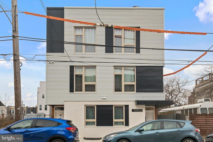 Twin modern assets. One strategic opportunity.    1918 E. Cumberland and 1917 E. Letterly are two nearly identical 8-Unit multifamily buildings positioned back-to-back on a single long lot in East Kensington — available individually or together for investors seeking scale, stability, and architectural presence. The crisp white brick and corrugated white-and-black metal façade strikes the right balance in a neighborhood defined by its blend of residential streets and light industrial character.  Completed in 2018, each building is fully stabilized and 100% occupied at market rents, delivering documented income from day one. This is not a lease-up story.   There is no vacancy narrative to underwrite and no pro forma guesswork — just proven performance and predictable cash flow, ideal for 1031 exchange buyers or investors looking to expand an established portfolio.  The buildings each generate approximately $12,000 per month in gross income and have a consistent operating history since completion. The per-building unit mix includes four 3-bedroom, 3-bath units, two 2-bedroom, 2-bath units, and two 1-bedroom, 1-bath units. All residences feature in-unit washer/dryer, central air, and defined living/dining spaces — amenities that support strong tenant retention and long-term rent growth.  Located steps from the Market-Frankford Line, Frankford Avenue, and the rapidly evolving Kensington Avenue corridor. All zoning, licenses, leases, and operating expenses are fully documented. Profit & Loss statements and supporting financials are available for qualified inquiries.  Let Co-List Christian Fegel know what financial information your client needs, and we will promptly provide it.