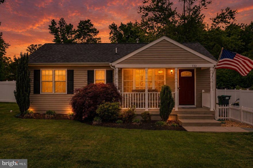 Welcome to 133 Onville Road — a cozy and affordable single-family home ideally located in the heart of North Stafford. This charming residence offers comfortable one-level living with 2 bedrooms, 2 full baths, and approximately 864 square feet of functional living space.

Situated on a corner lot, this home provides the perfect opportunity for first-time buyers, downsizers, or investors seeking a property in a highly convenient location. Enjoy quick access to I-95, Quantico, commuter lots, shopping, restaurants, and Stafford County schools.

Inside, the home features an efficient layout filled with natural light and practical living areas designed for everyday comfort.  Home was completed gutted and remodeled in 2015 and a secondary building was added which provides an additional 392 square feet of living space.  Perfect for a studio/office or bedroom with a full bath.

With strong rental and resale potential in an established Stafford neighborhood, this property is full of opportunity and value.