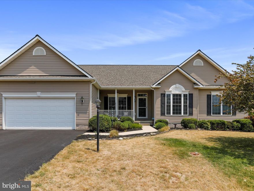 Welcome to 113 Isadore Ln, a beautifully maintained 3-bedroom, 2 1/2-bathroom home in a sought-after neighborhood of Martinsburg.  This inviting property offers a perfect blend of comfort and convenience, ideal for families looking to be in the Spring Mills School District
Upon entering, you are greeted by a spacious living area with abundant natural light and a cozy fireplace, perfect for gatherings and relaxation. The adjoining kitchen features modern appliances, ample cabinet space, and a breakfast bar, a separate formal dining room gives the space for entertaining
The master bedroom boasts privacy and comfort, complete with an ensuite bathroom featuring a luxurious soaking tub and separate shower. Two additional bedrooms offer versatility for guests, and children, each with ample closet space and natural light. The den is perfect for anyone working from home. Enjoy morning coffee on the maintenance-free deck, or evening barbeques.
A full basement provides storage, ready for your imagination the possibilities are endless for extra living space. 
The property also includes a two-car garage and driveway parking for added convenience.
 Great location with easy access to schools, shopping, dining, and major highways, making this home great for commuters. Don't miss out on this opportunity !