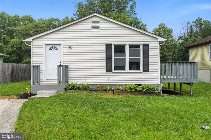 Welcome to this beautifully renovated 3-bedroom, 2-bathroom home nestled in the heart of Old Town Bowie. Full of character and charm, this cozy home blends classic details with modern updates, making it perfect for anyone looking to enjoy what Hebbville Park has to offer. Step inside to find a bright and inviting living room with plenty of natural light and a warm, welcoming atmosphere. The updated kitchen features modern appliances and ample cabinet space. All bedrooms are well-sized with closet space and the bathrooms have been tastefully updated with contemporary fixtures. Outside, enjoy a spacious backyard—ideal for entertaining and gardening. Located just minutes from dining, parks, and commuter routes. Don’t miss this opportunity! Schedule your showing today! All information provided is deemed reliable, but is not guaranteed and should be independently verified.