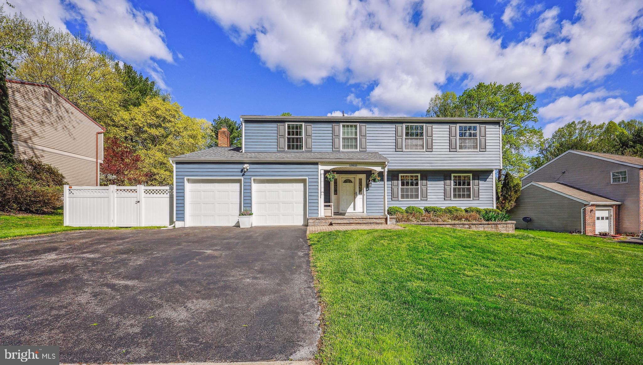 ANY and ALL OFFERS DUE WEDNESDAY April 23rd by 10 am. Sellers will need a rent-back through June 7th. Thank you!
Nestled on a beautifully maintained 1/3-acre lot, this stunning three-level Colonial offers a perfect blend of charm, space, and modern updates. Thoughtfully cared for and move-in ready, this home boasts four generously sized bedrooms and two and a half-updated baths, providing both comfort and functionality.
Step outside and enjoy the outdoors in any season from the screened-in porch, which overlooks the expansive, fenced-in backyard. A recently added flagstone patio enhances the space, making it perfect for entertaining or simply unwinding in a private, serene setting. The exterior features brand new siding, a two-car garage with an oversized driveway and a fully fenced backyard, offering a perfect space for outdoor enjoyment.
Inside, the heart of the home is the updated eat-in kitchen, designed with both style and practicality in mind. The inviting family room, complete with a cozy wood-burning fireplace, is perfect for gathering on chilly evenings, while the formal dining room and spacious living room provide elegant spaces for entertaining.
Upstairs, the primary suite is a true retreat, featuring a large walk-in closet and an en-suite bathroom. Three additional spacious bedrooms offer plenty of closet space, making this level ideal for all needs.
The lower level expands the living space with a generous recreation room, perfect for a media area, playroom, or home gym. This level also includes a laundry area, utility space, and ample storage.
Recent updates enhance both the home’s beauty and functionality, including brand-new siding, fresh interior paint, and new carpeting (2025), flagstone patio (2024), fencing (2023), roof and skylights (2022), bedroom level closet doors and main level closet doors (2022), hot water heater (2021), recessed lighting (2020), exterior doors (2019), basement waterproofing and garage doors, (2018), primary bathroom (2014), HVAC (2012) kitchen and screened porch (2010).
Ideally situated near major commuter routes to DC, Baltimore, and Route 200, this home is also close to Twin Farms Swim Club, MLK Park, the scenic Paint Branch Trail, shopping, and dining.
With its perfect combination of modern updates, spacious interiors, and a prime location, this exceptional home is ready to welcome its next owners!