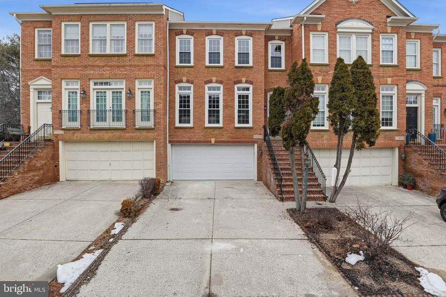 Luxury brick front townhouse in sought-after Piney Glen Village! 2-car garage. Beautiful modern Open floor plan, high 9' ceiling. Formal living & separate dining. Newly renovated Gourmet kitchen with expansive quartz countertops, elegant 24"x48" porcelain tile, handcrafted tile backsplash, stainless steel appliances. Hardwood floor throughout the main level. Brand new porcelain floor at entry foyer. New powder room. 
3 bedrooms 2 full baths upper level. New vinyl plank floor throughtout. Vaulted ceiling in all bedrooms. Spacious primary bedroom with walkin closet. Brand new luxury primary bath with double vanities, free stand bathtub, and separate shower with glass door. 
Finished basement with new vinyl plank floor, the 3rd full bath, and large recreation room with gas fireplace.
Large deck, brick patio, backs to trees. Fenced private backyard. 
Fresh paint throught out the property. Move in ready!
Outstanding Montgomery County schools! Convenient location, easy access to shopping centers, parks, and local highways.