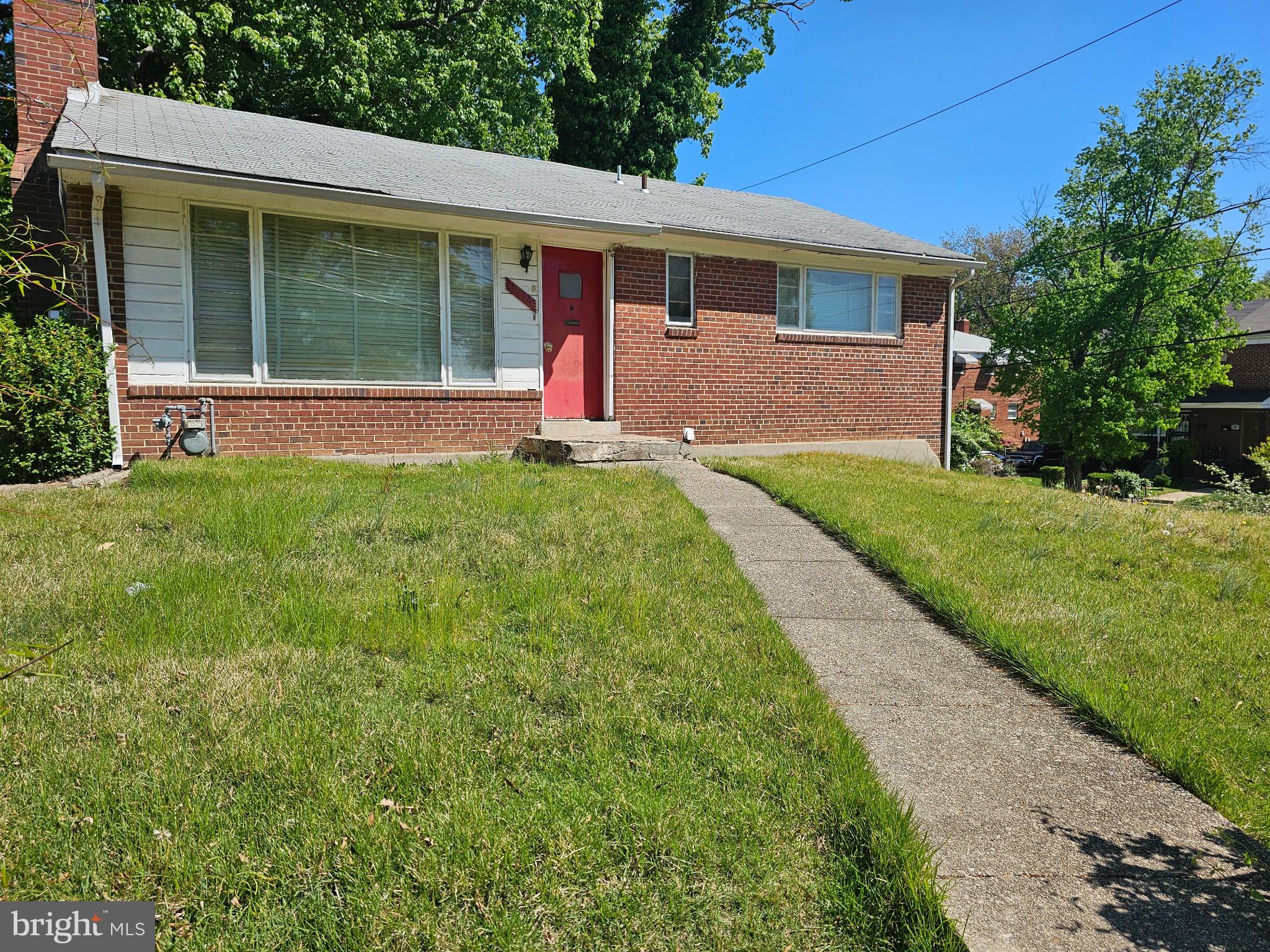 Back on the Market pending signed Release.
Bring your Contractor with you for Cost Estimates.
Investor Alert! Prime Corner Lot Just Minutes from Washington DC!!
Opportunity knocks for this solid 3BR/2BA single family home located on a valuable corner lot in Hyattsville, MD. This home is structurally sound and ready for upgrades, make it a perfect canvas for value-added improvements. The true potential is in the land - this corner lot is ideal for redevelopment.
Located just minutes from Washington, DC, this property combines location, flexibility and long-term upside for developers or savvy investors. Whether you are locating to renovate and hold or build new, 1614 Erskine ST offers strong fundaments and incredible development potential in a rapidly growing area.
Don't miss this unique opportunity in on Prince George's County's most connected and in-demand neighborhoods! Property Sold in AS-IS Condition. Send your Offer today!
